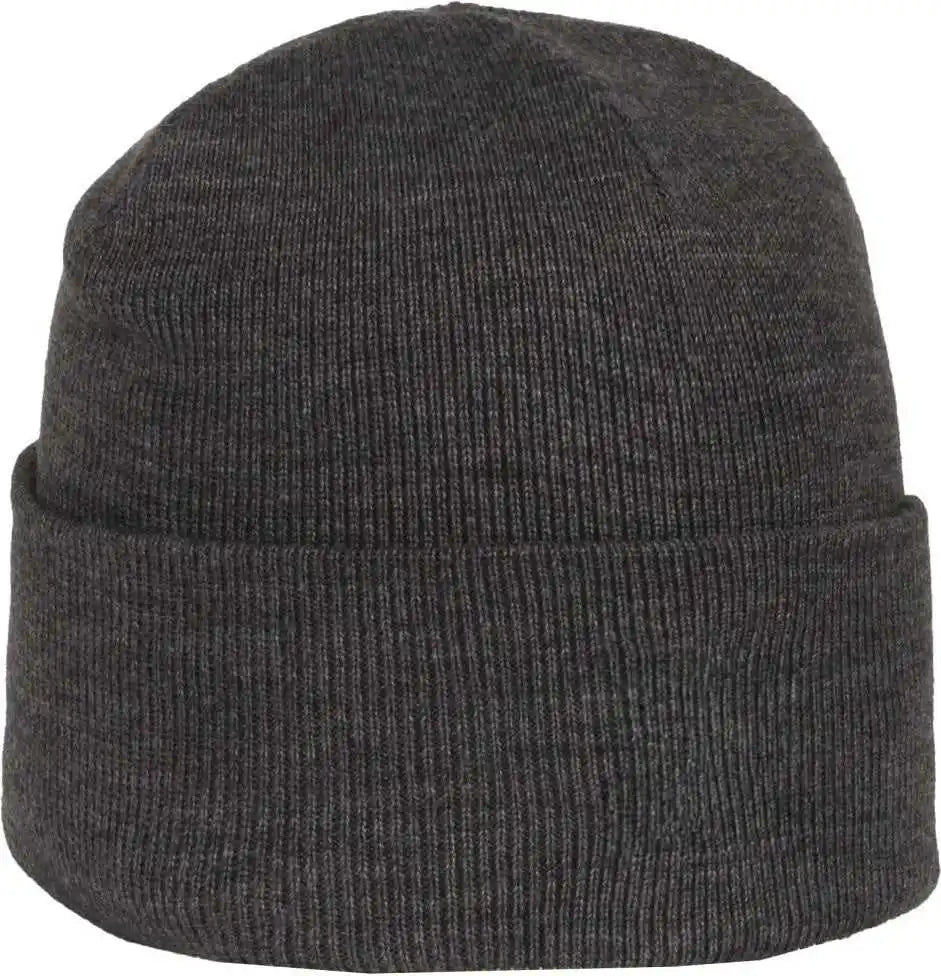 Oc Sports Oc870 Stretch Watch Beanie with Cuff - Charcoal - Dark Gray / Osfm