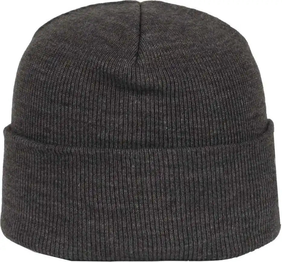 Oc Sports Oc870 Stretch Watch Beanie with Cuff - Charcoal - Dark Gray / Osfm