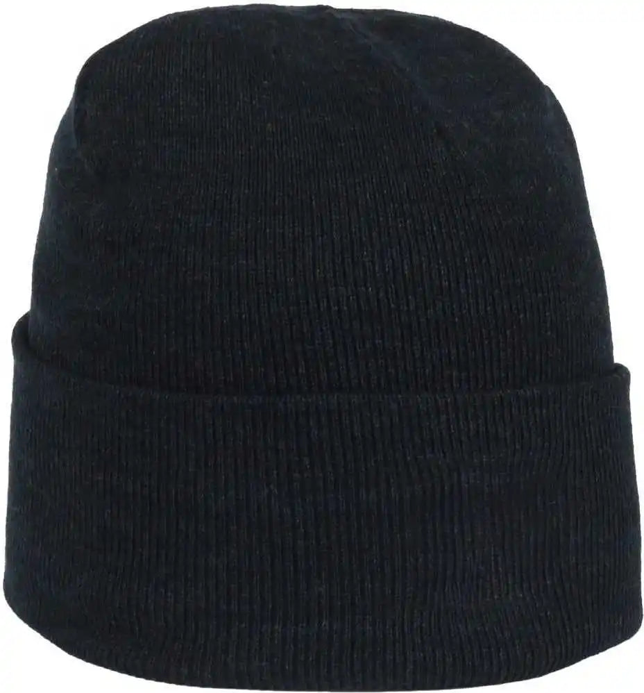 Oc Sports Oc870 Stretch Watch Beanie with Cuff Heathered Navy / Osfm