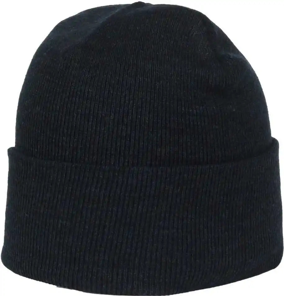 Oc Sports Oc870 Stretch Watch Beanie with Cuff Heathered Navy / Osfm