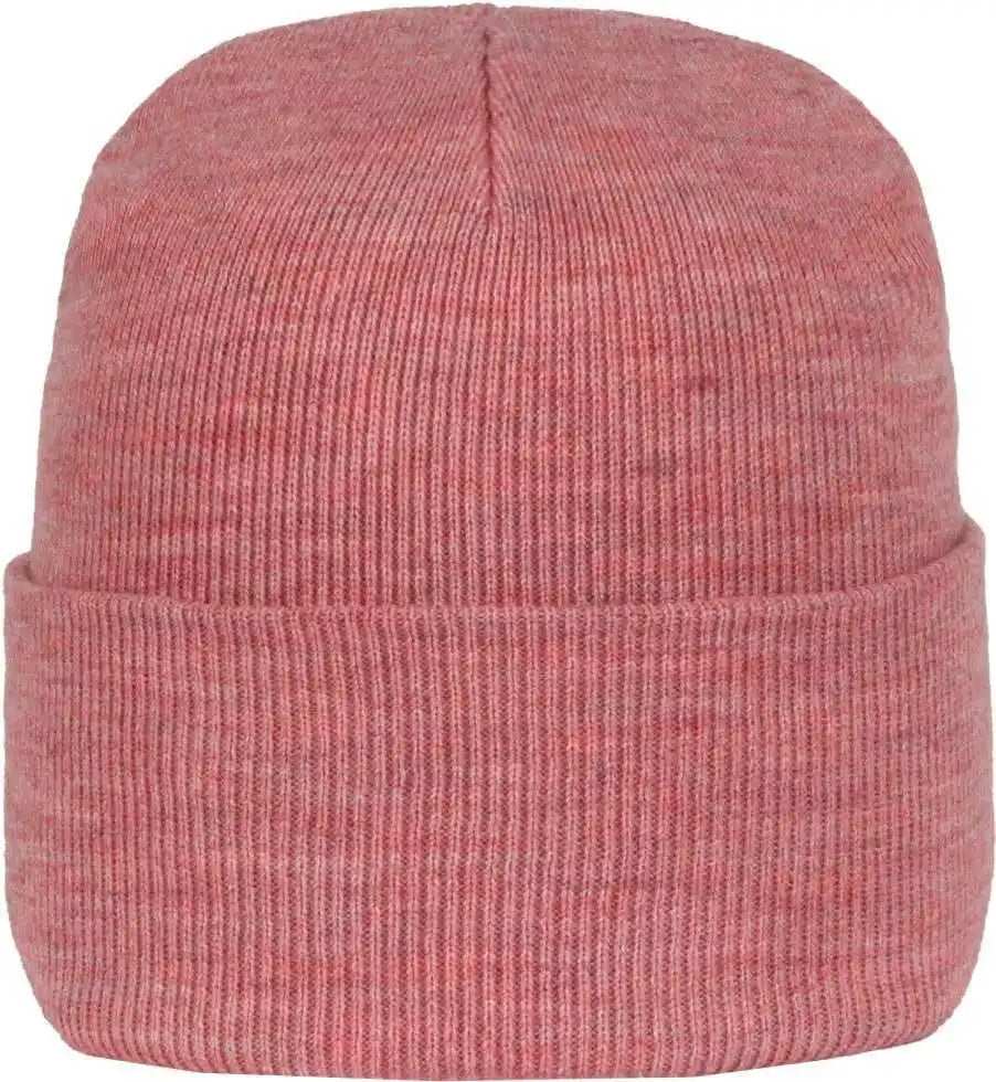 Oc Sports Oc870 Stretch Watch Beanie with Cuff Heathered Red / Osfm