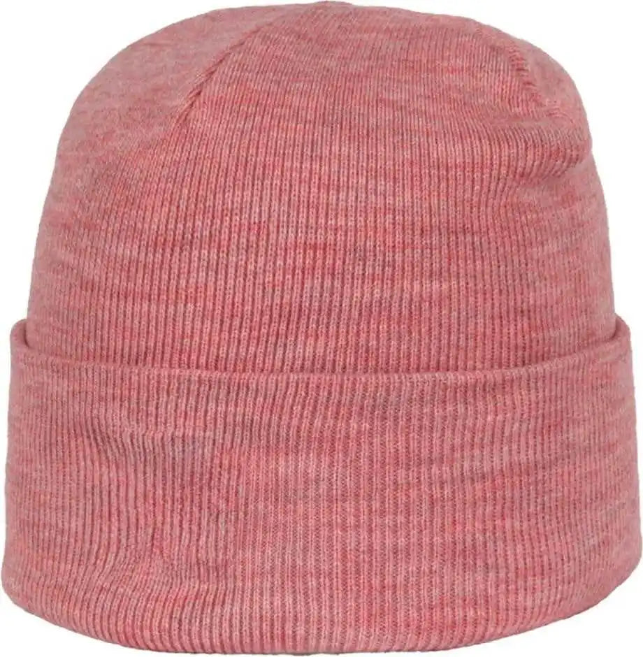 Oc Sports Oc870 Stretch Watch Beanie with Cuff Heathered Red / Osfm