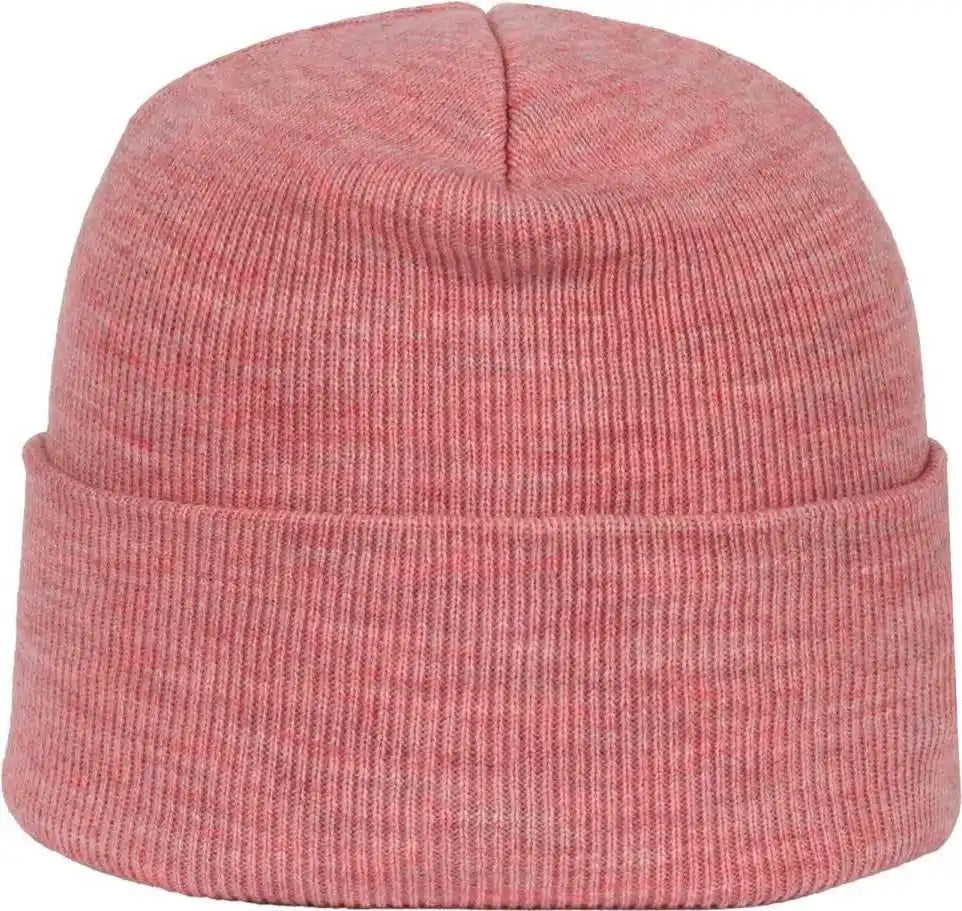 Oc Sports Oc870 Stretch Watch Beanie with Cuff Heathered Red / Osfm