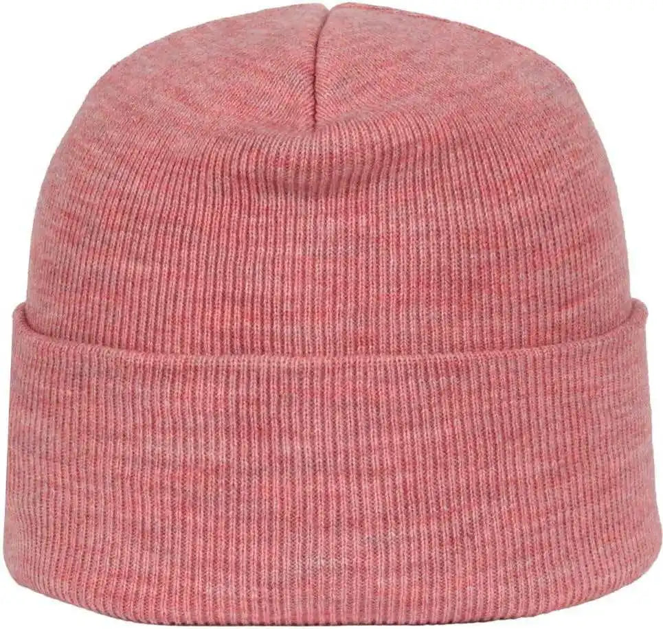 Oc Sports Oc870 Stretch Watch Beanie with Cuff Heathered Red / Osfm