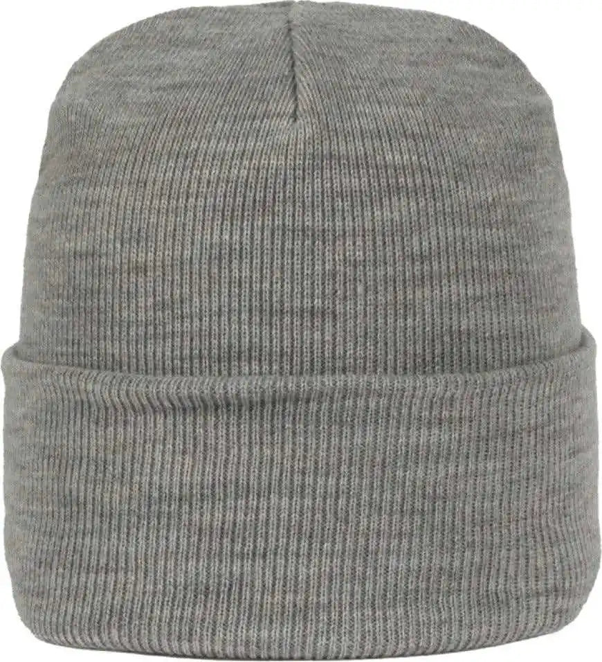 Oc Sports Oc870 Stretch Watch Beanie with Cuff - Light Heathered Gray - Osfm