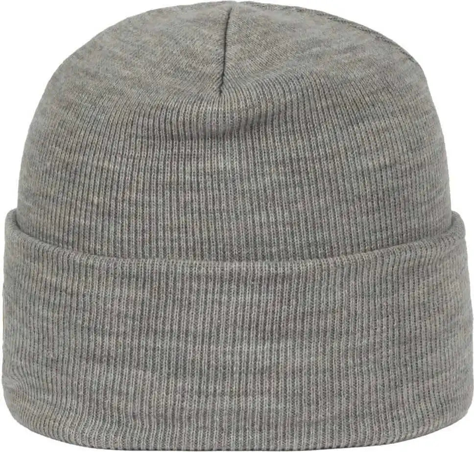 Oc Sports Oc870 Stretch Watch Beanie with Cuff - Light Heathered Gray - Osfm