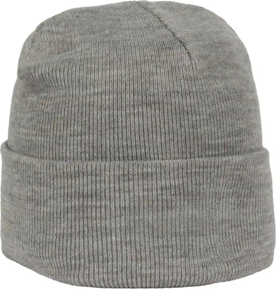 Oc Sports Oc870 Stretch Watch Beanie with Cuff - Light Heathered Gray - Osfm