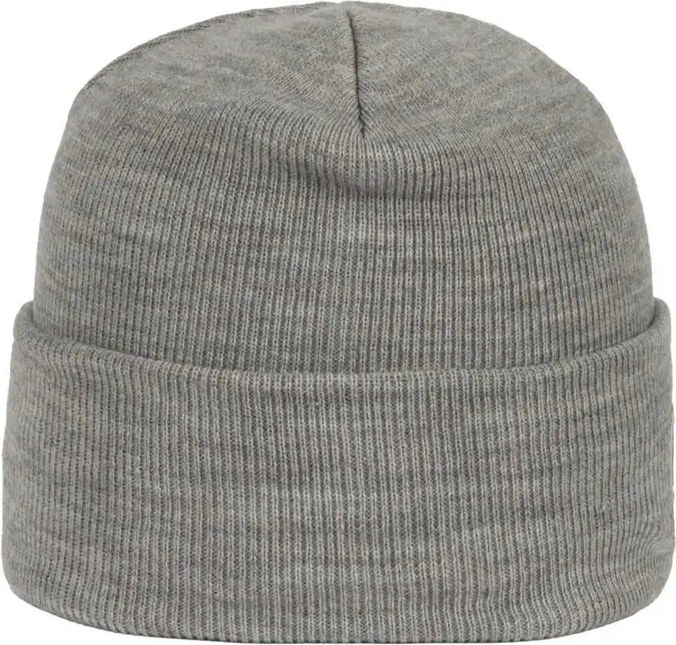 Oc Sports Oc870 Stretch Watch Beanie with Cuff - Light Heathered Gray - Osfm