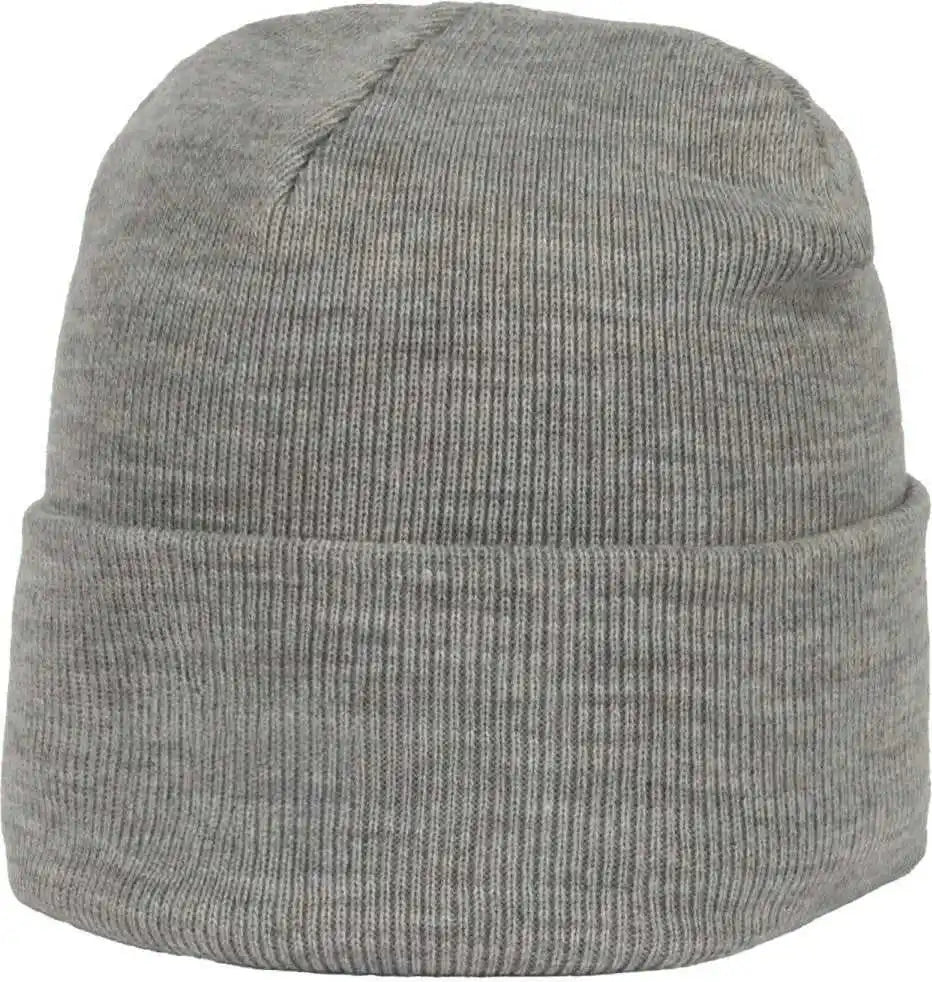 Oc Sports Oc870 Stretch Watch Beanie with Cuff - Light Heathered Gray - Osfm