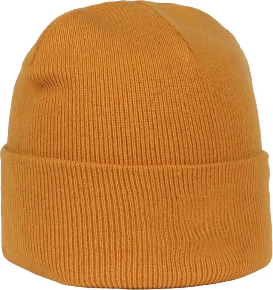 Oc Sports Oc870 Stretch Watch Beanie with Cuff - Mustard - Osfm