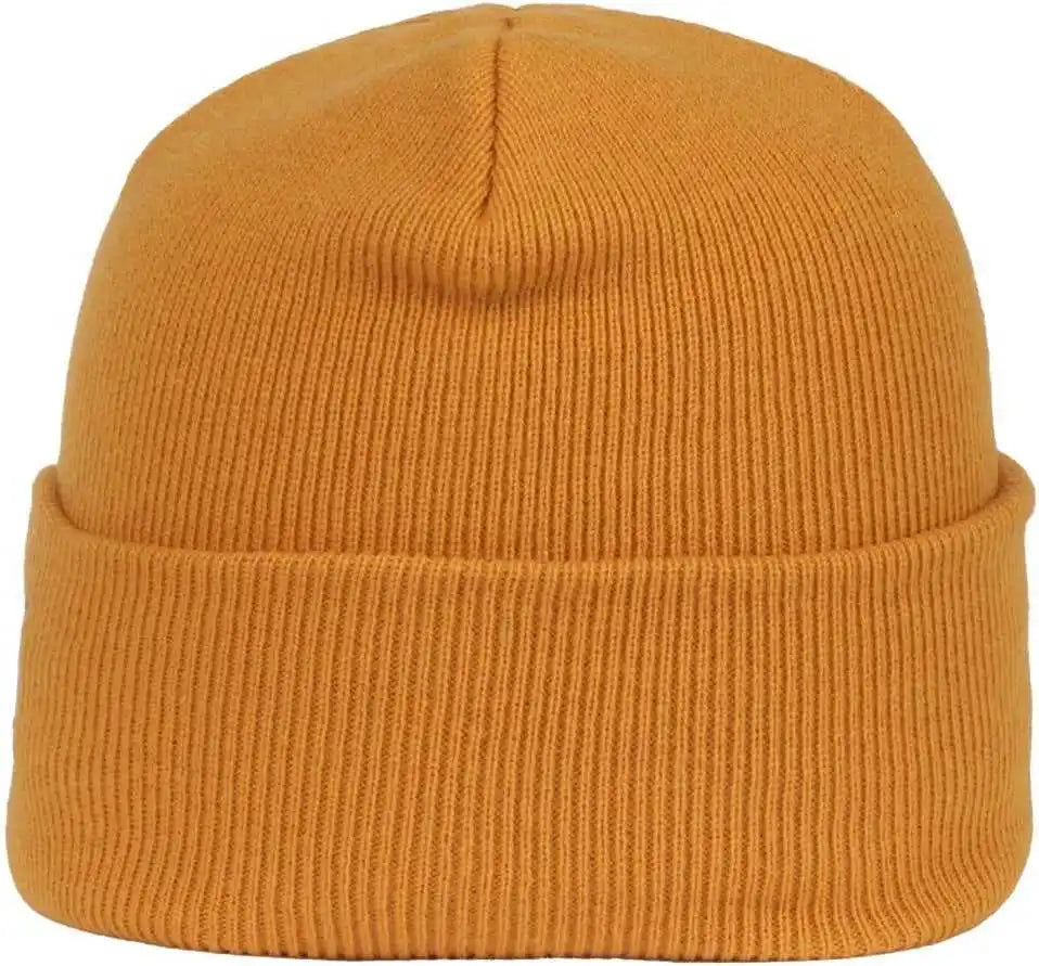 Oc Sports Oc870 Stretch Watch Beanie with Cuff - Mustard - Osfm