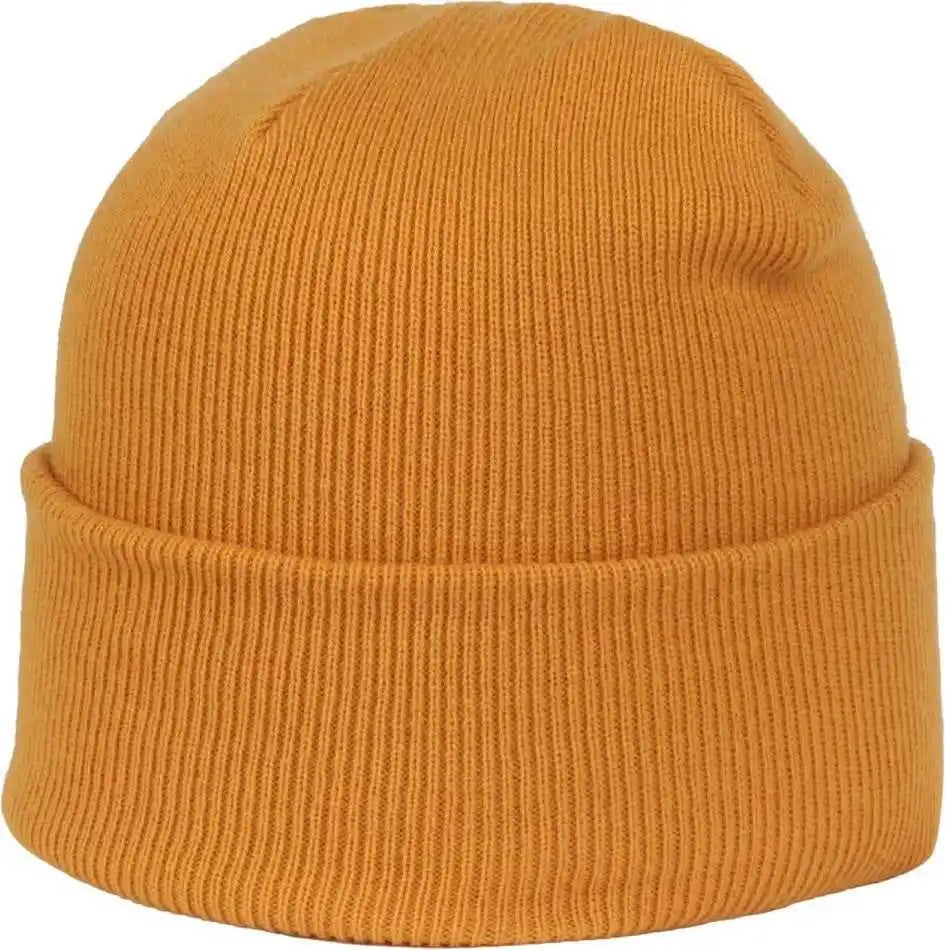 Oc Sports Oc870 Stretch Watch Beanie with Cuff - Mustard - Osfm