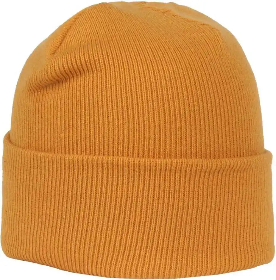 Oc Sports Oc870 Stretch Watch Beanie with Cuff - Mustard - Osfm