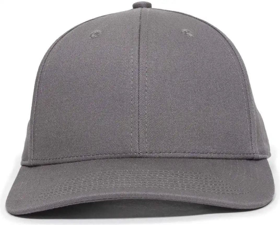 Oc Sports Oc871 Premium Modern Solid Back Cap - Charcoal