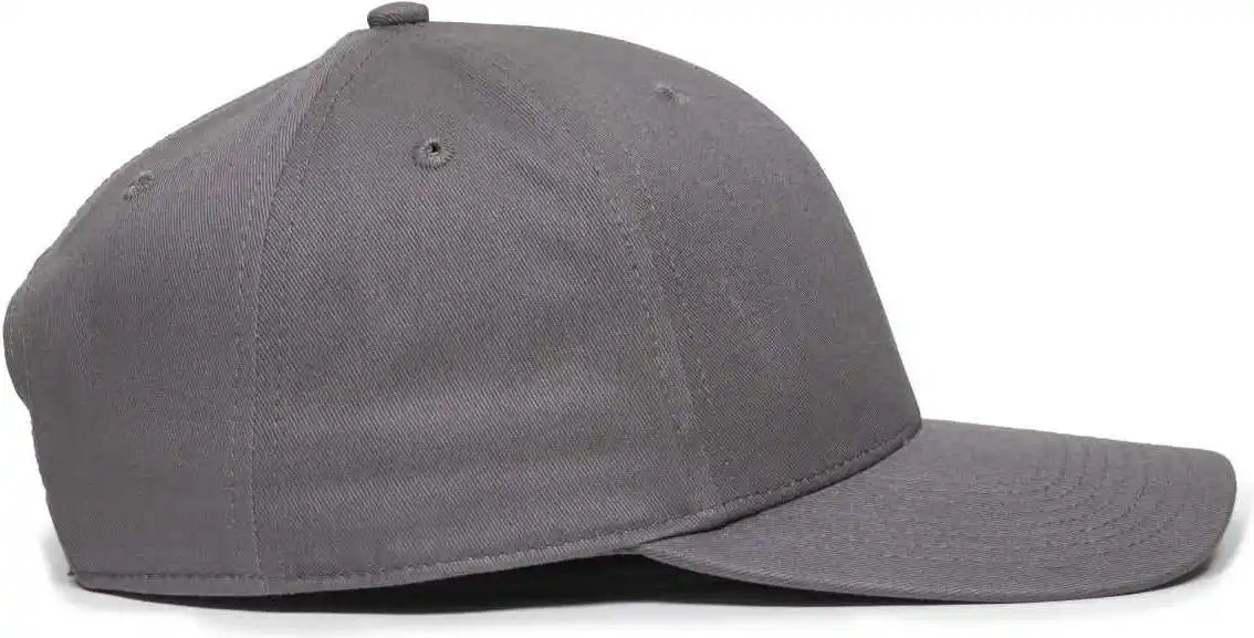 Oc Sports Oc871 Premium Modern Solid Back Cap - Charcoal