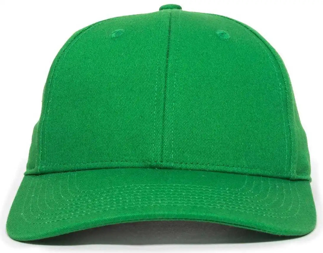 Oc Sports Oc871 Premium Modern Solid Back Cap - Kelly