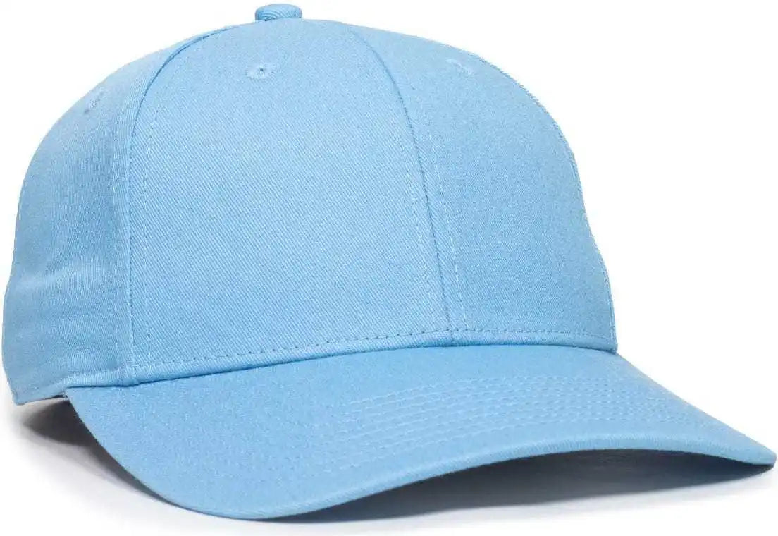 Oc Sports Oc871 Premium Modern Solid Back Cap - Light Blue - 6 3/8’’ - 7’’