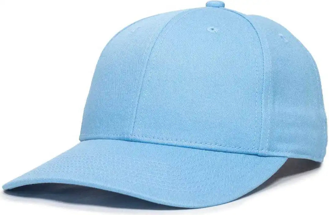 Oc Sports Oc871 Premium Modern Solid Back Cap - Light Blue