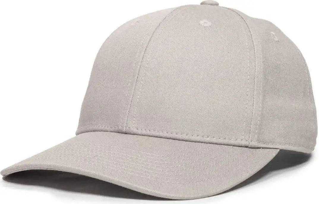 Oc Sports Oc871 Premium Modern Solid Back Cap - Light Gray