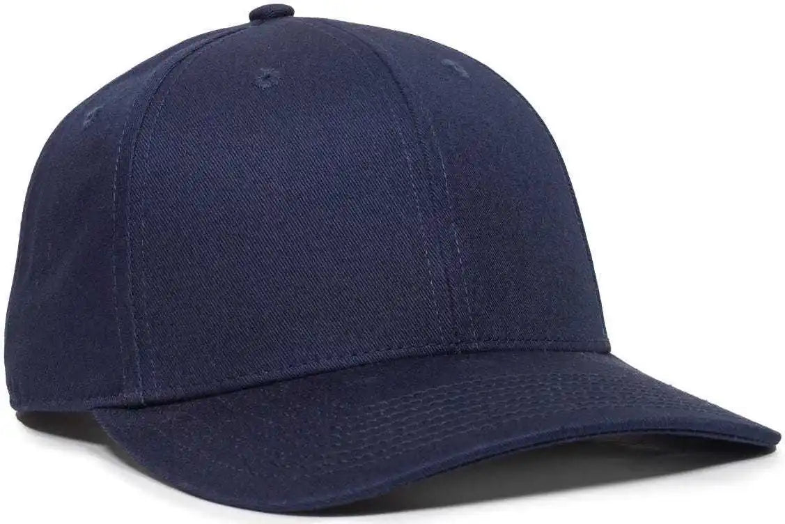 Oc Sports Oc871 Premium Modern Solid Back Cap - Navy - 6 3/8’’ - 7’’