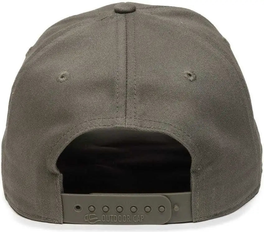 Oc Sports Oc871 Premium Modern Solid Back Cap - Olive - 6 7/8’’ - 7 1/2’’