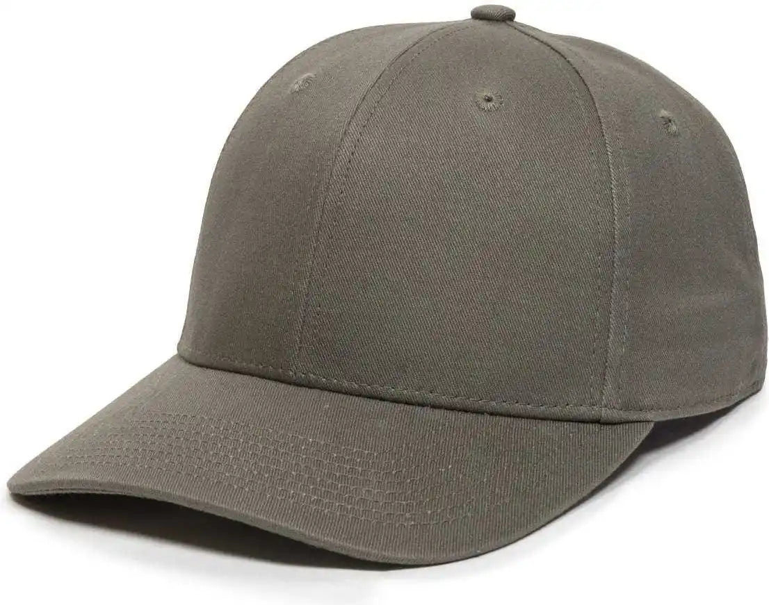 Oc Sports Oc871 Premium Modern Solid Back Cap - Olive - 6 7/8’’ - 7 1/2’’