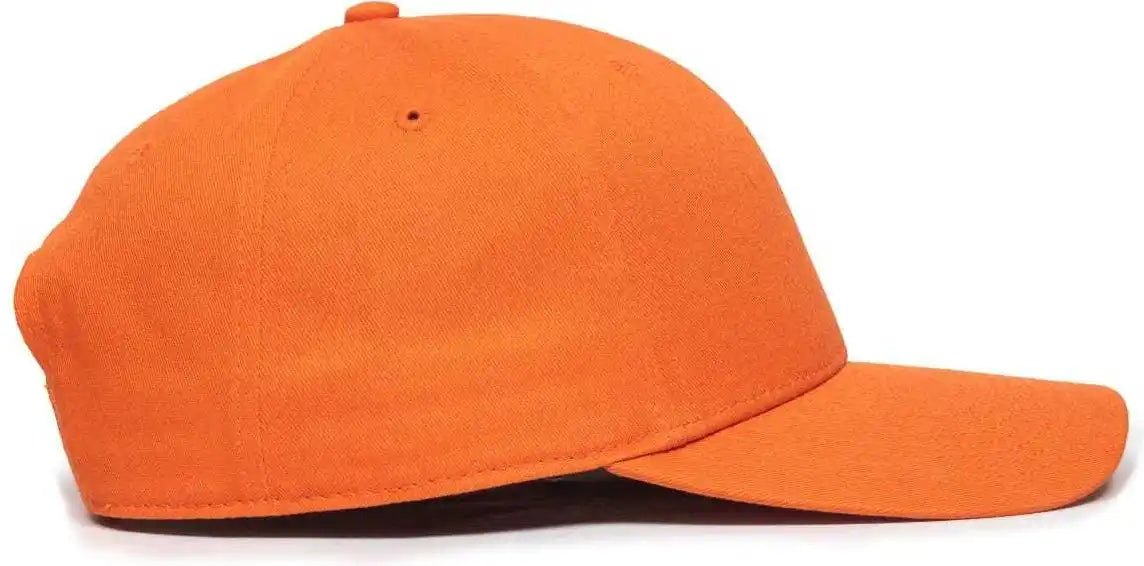 Oc Sports Oc871 Premium Modern Solid Back Cap - Orange