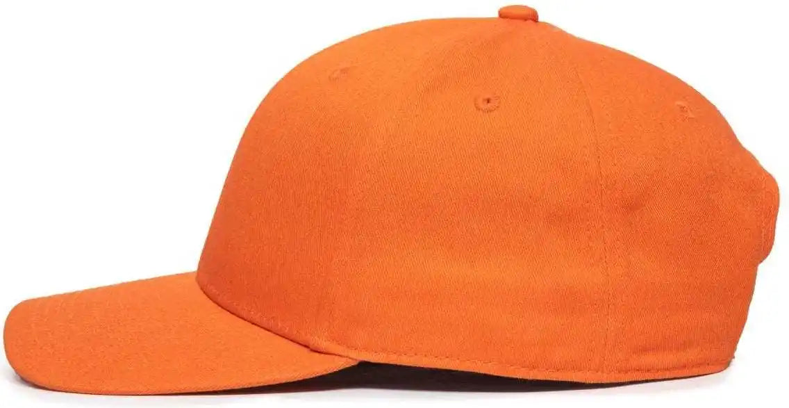 Oc Sports Oc871 Premium Modern Solid Back Cap - Orange