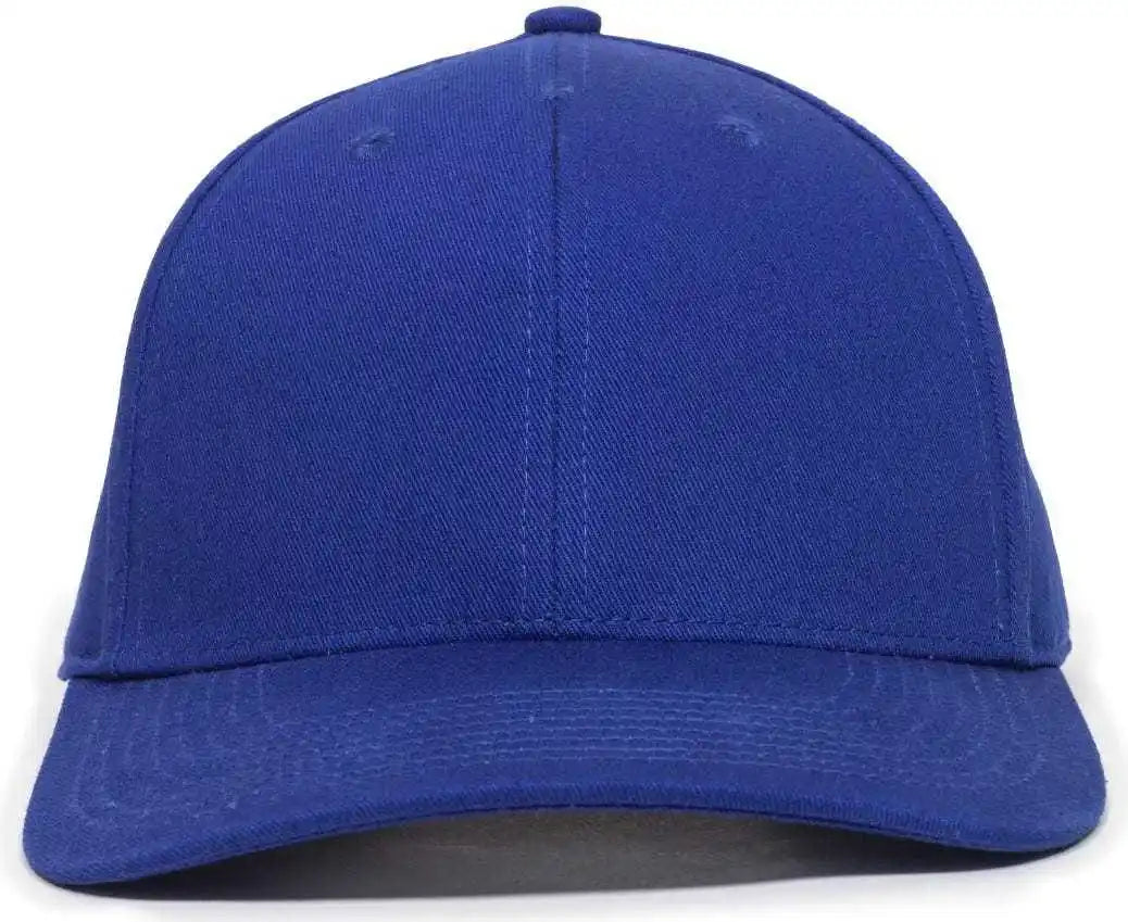 Oc Sports Oc871 Premium Modern Solid Back Cap - Royal