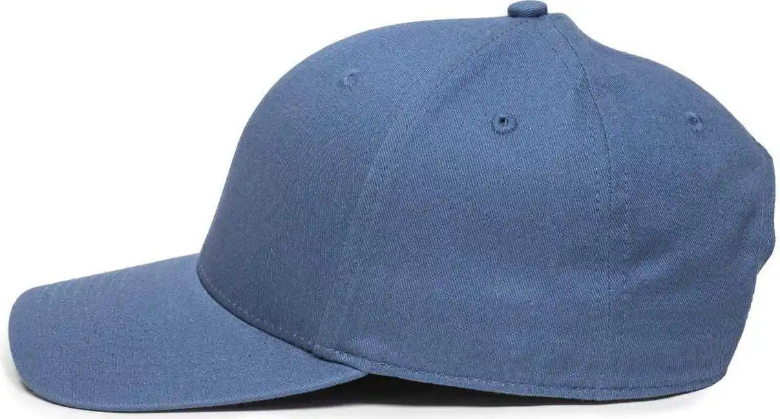 Oc Sports Oc871 Premium Modern Solid Back Cap - Slate - Dark Gray / 6 7/8’’ - 7 1/2’’
