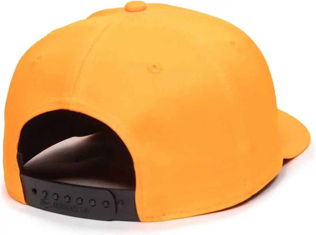 Oc Sports Oc871camo Premium Modern Solid Back Cap - Blaze - 6 7/8’’ - 7 1/2’’