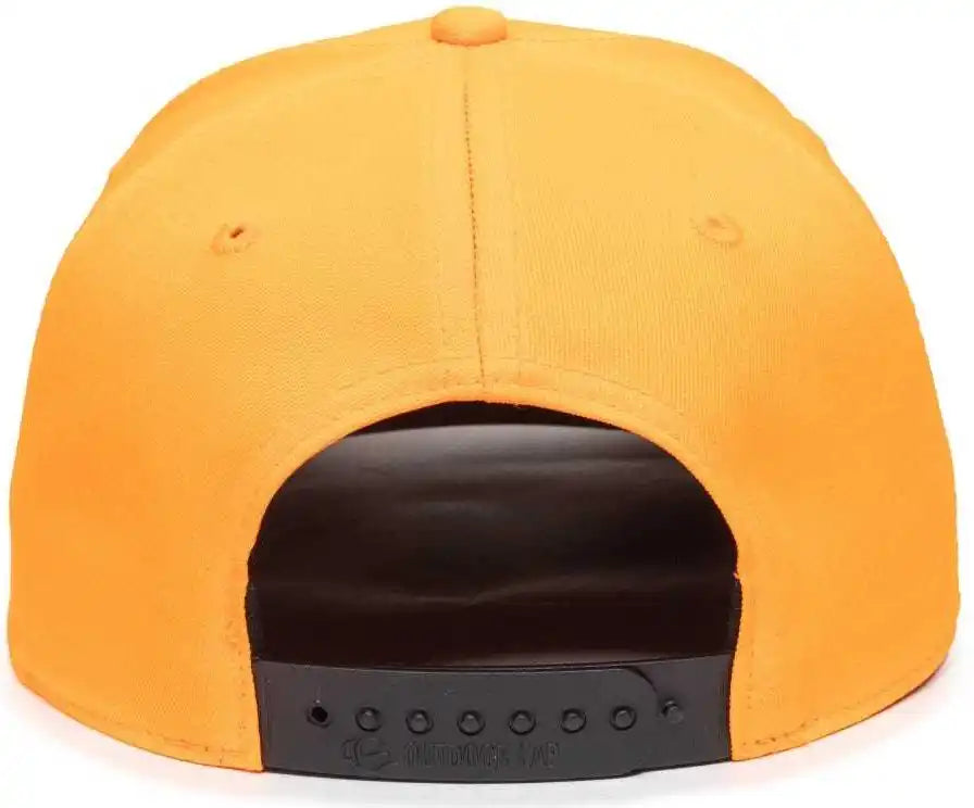 Oc Sports Oc871camo Premium Modern Solid Back Cap - Blaze - 6 7/8’’ - 7 1/2’’