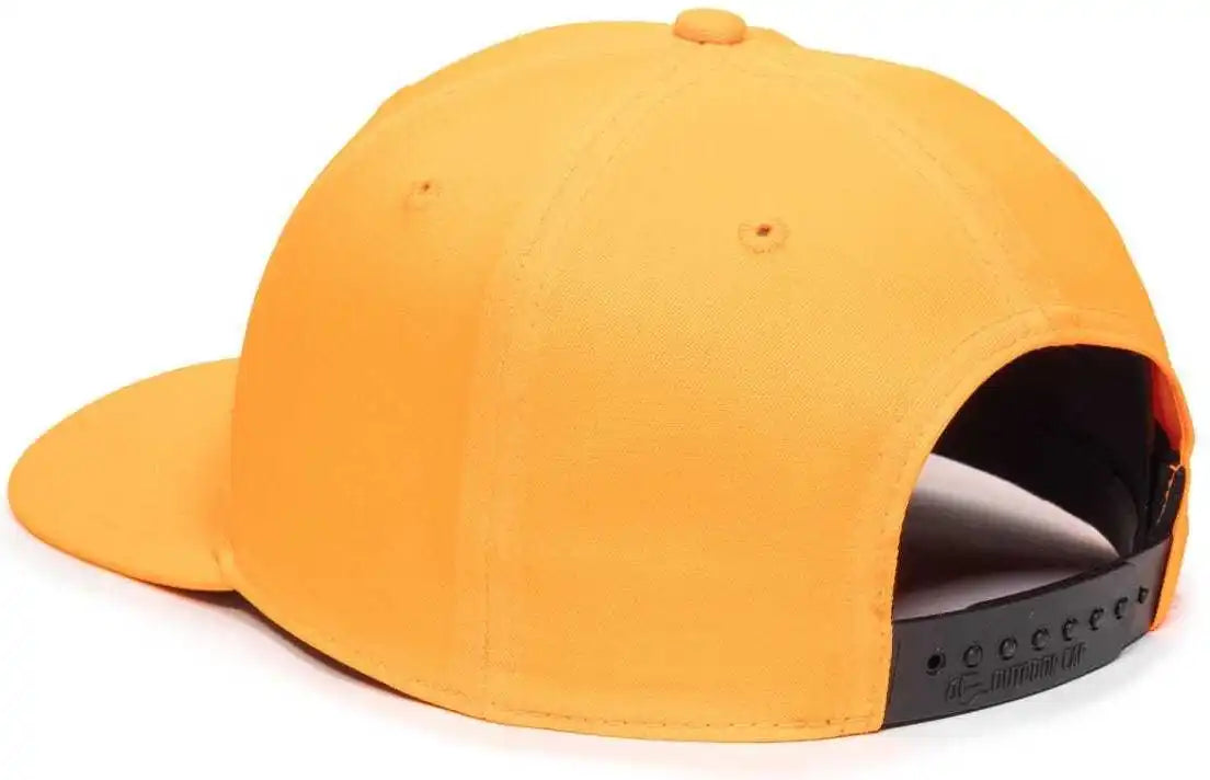 Oc Sports Oc871camo Premium Modern Solid Back Cap - Blaze - 6 7/8’’ - 7 1/2’’