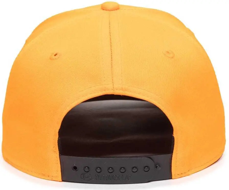 Oc Sports Oc871camo Premium Modern Solid Back Cap - Blaze