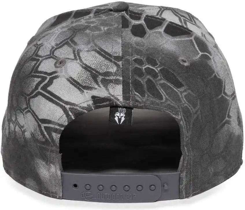 Oc Sports Oc871camo Premium Modern Solid Back Cap - Kryptek Raid - 6 7/8’’ - 7 1/2’’