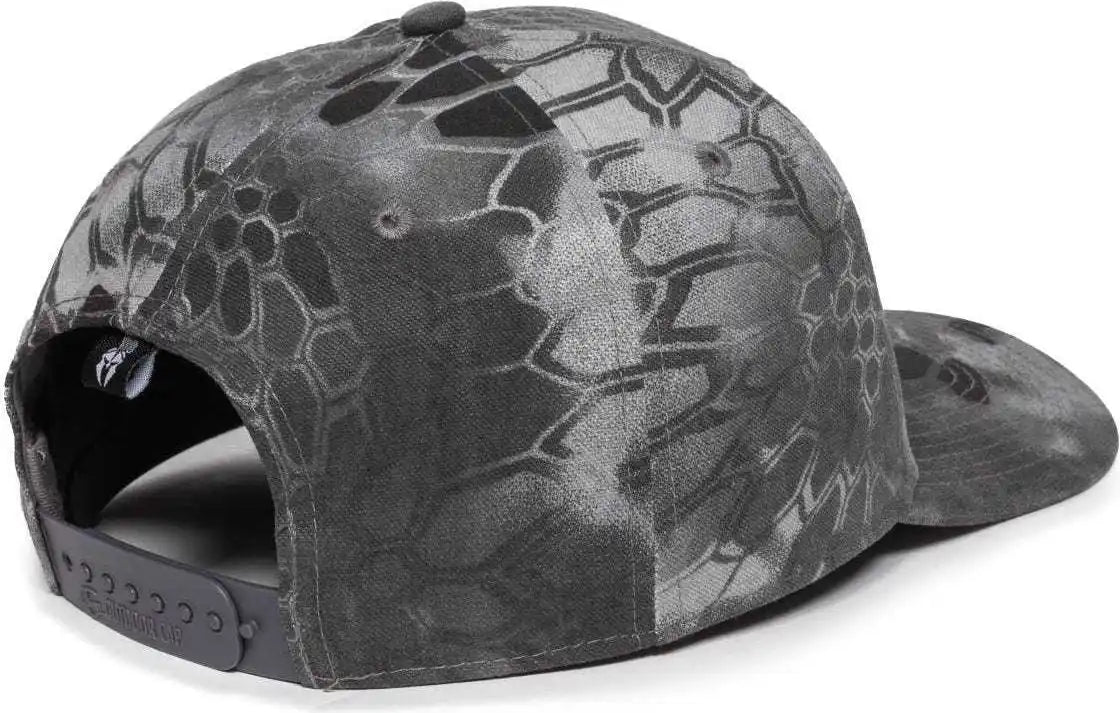 Oc Sports Oc871camo Premium Modern Solid Back Cap - Kryptek Raid - 6 7/8’’ - 7 1/2’’