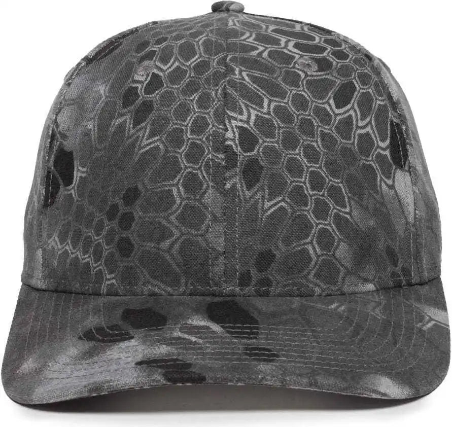 Oc Sports Oc871camo Premium Modern Solid Back Cap - Kryptek Raid - 6 7/8’’ - 7 1/2’’