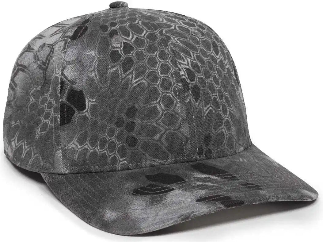 Oc Sports Oc871camo Premium Modern Solid Back Cap - Kryptek Raid - 6 7/8’’ - 7 1/2’’