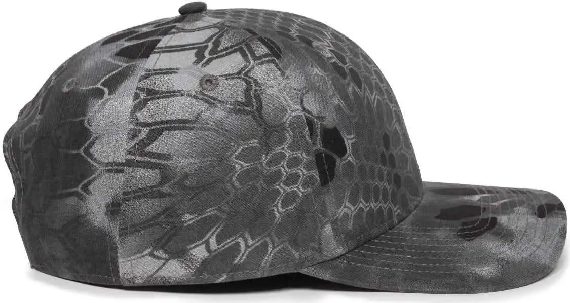 Oc Sports Oc871camo Premium Modern Solid Back Cap - Kryptek Raid - 6 7/8’’ - 7 1/2’’