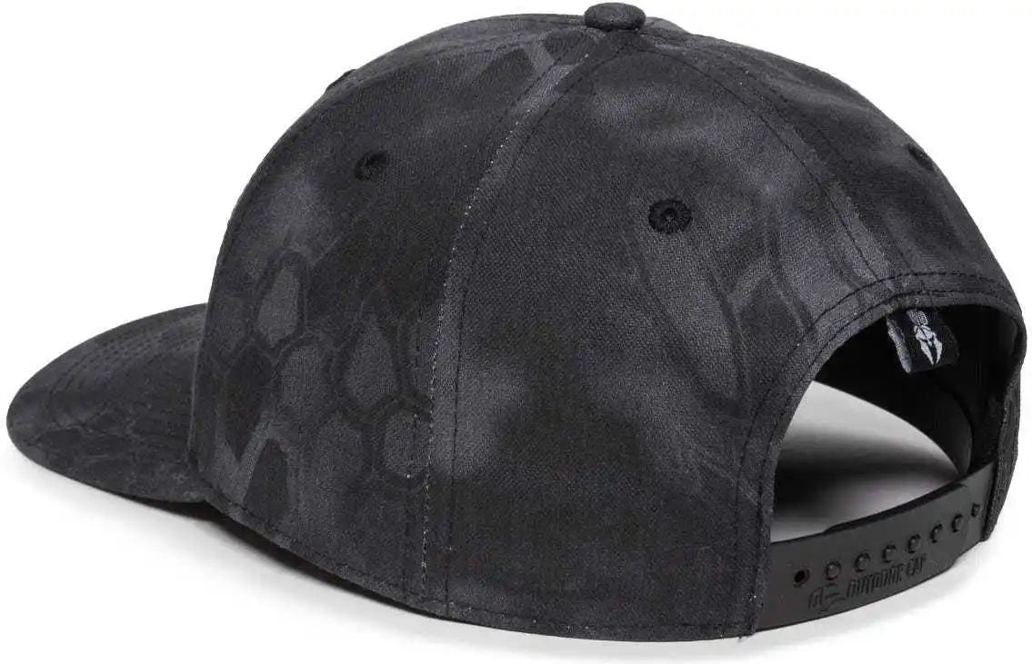 Oc Sports Oc871camo Premium Modern Solid Back Cap - Kryptek Typhon - 6 7/8’’ - 7 1/2’’
