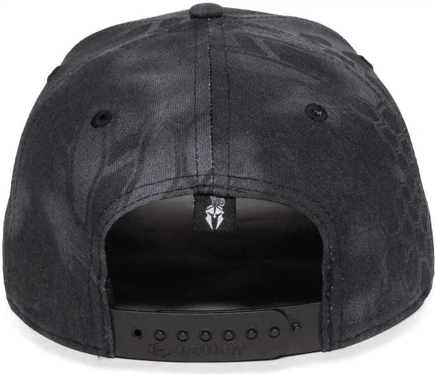 Oc Sports Oc871camo Premium Modern Solid Back Cap - Kryptek Typhon - 6 7/8’’ - 7 1/2’’