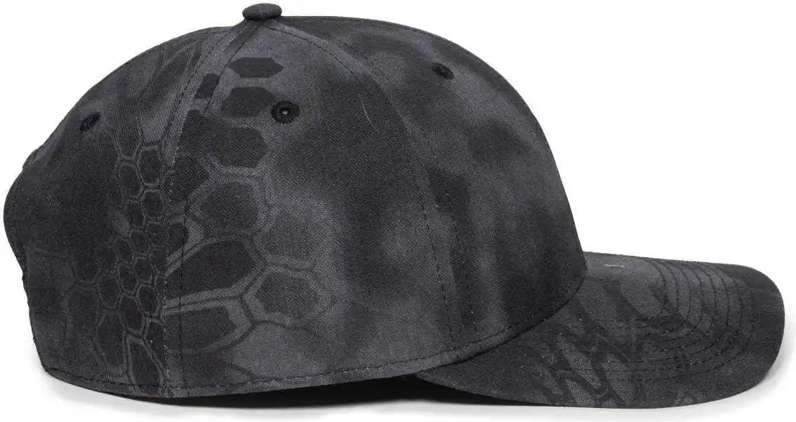 Oc Sports Oc871camo Premium Modern Solid Back Cap - Kryptek Typhon - 6 7/8’’ - 7 1/2’’