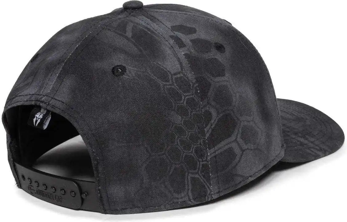 Oc Sports Oc871camo Premium Modern Solid Back Cap - Kryptek Typhon - 6 7/8’’ - 7 1/2’’