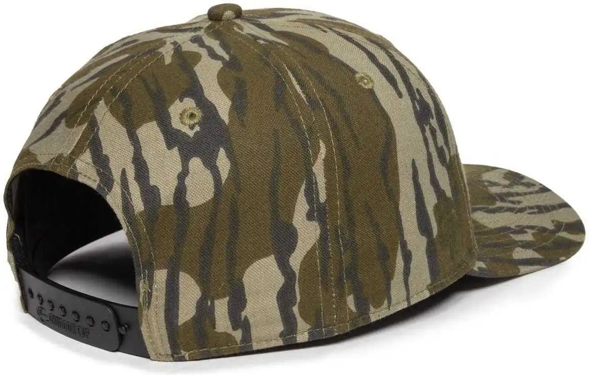 Oc Sports Oc871camo Premium Modern Solid Back Cap - Mossy Oak Original Bottomland - 6 7/8’’ - 7 1/2’’