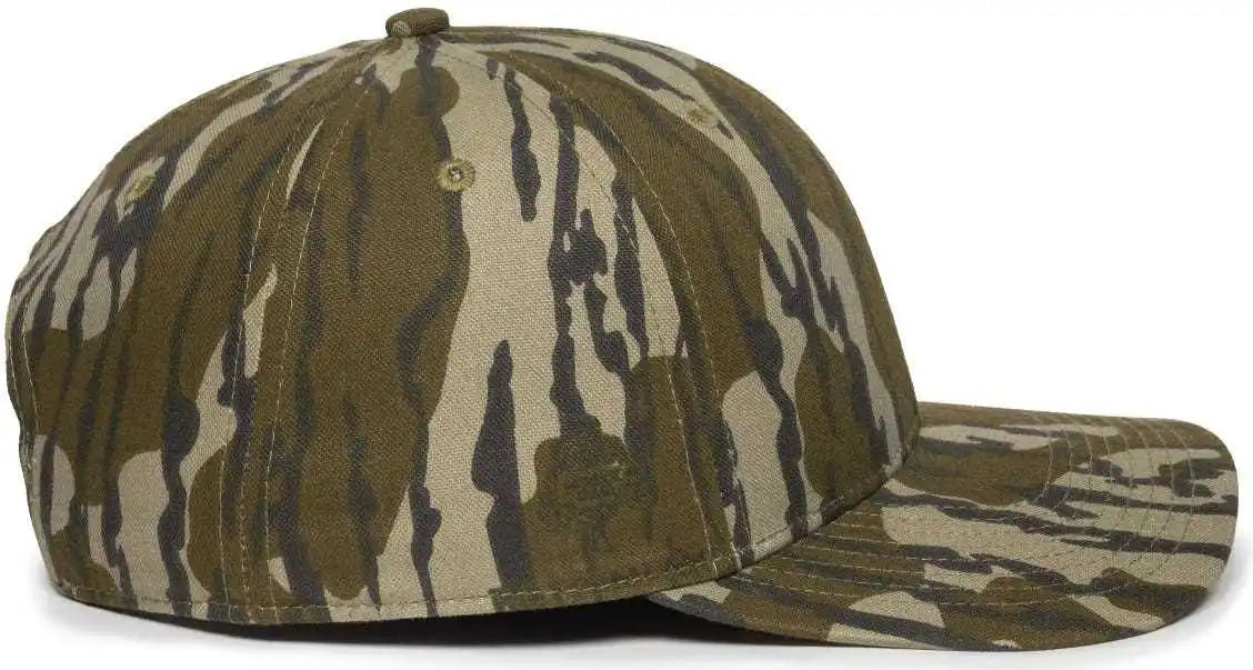 Oc Sports Oc871camo Premium Modern Solid Back Cap - Mossy Oak Original Bottomland - 6 7/8’’ - 7 1/2’’
