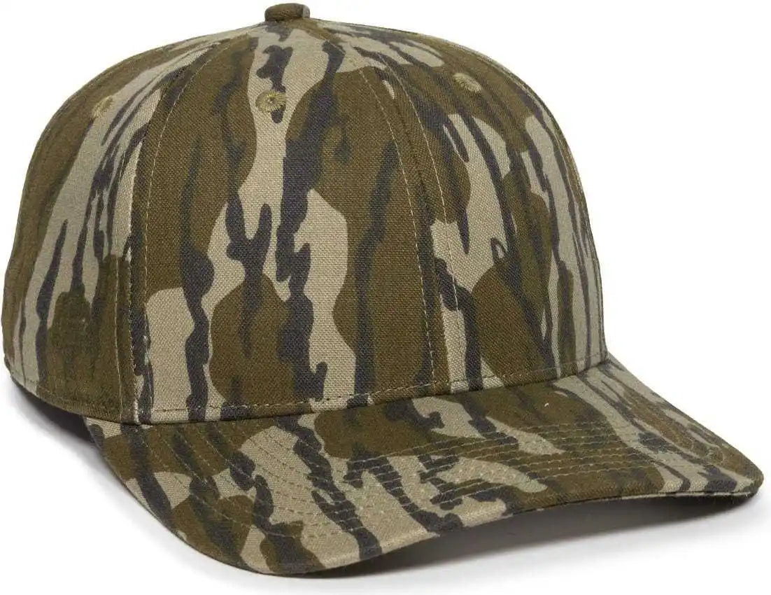 Oc Sports Oc871camo Premium Modern Solid Back Cap - Mossy Oak Original Bottomland - 6 7/8’’ - 7 1/2’’