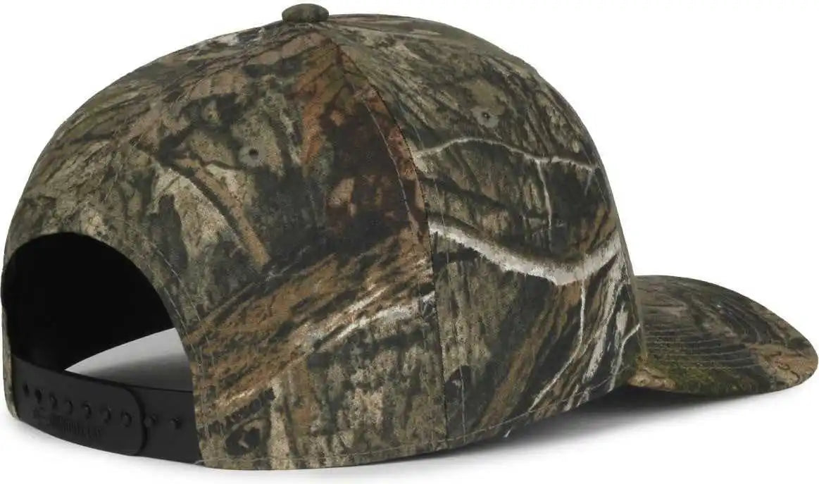 Oc Sports Oc871camo Premium Modern Solid Back Cap - Mossy Oak Country Dna - Osfm