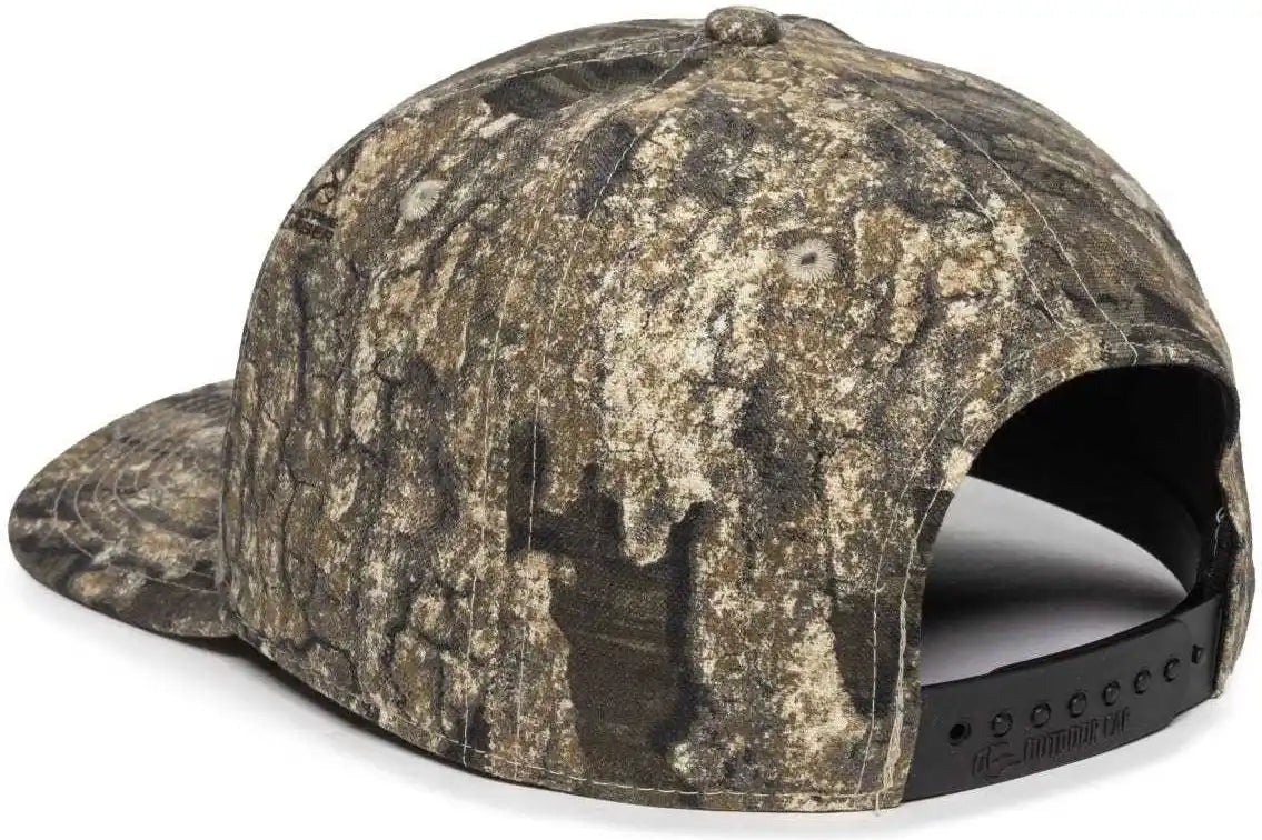 Oc Sports Oc871camo Premium Modern Solid Back Cap - Realtree Timber - 6 7/8’’ - 7 1/2’’