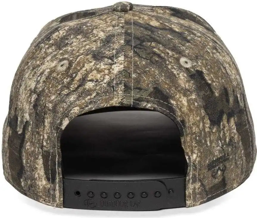 Oc Sports Oc871camo Premium Modern Solid Back Cap - Realtree Timber - 6 7/8’’ - 7 1/2’’