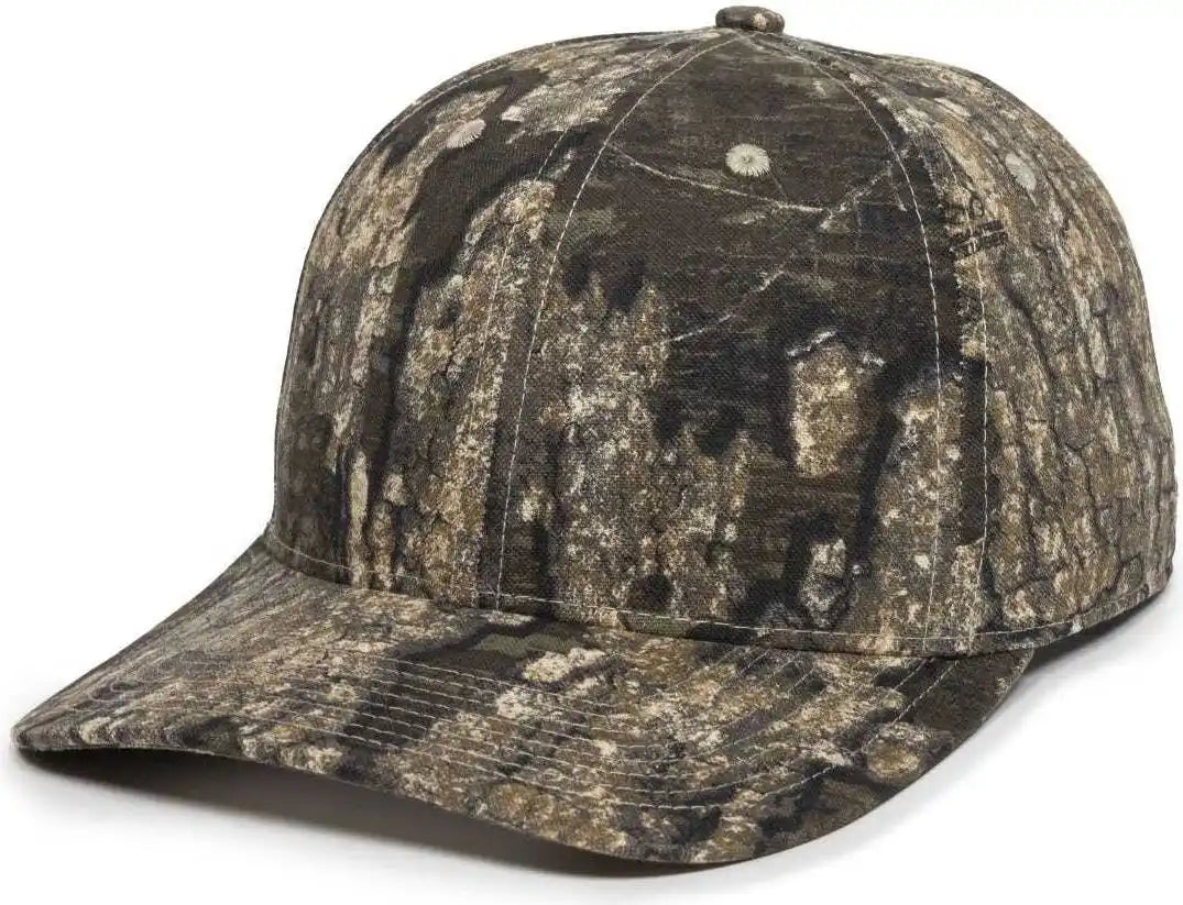 Oc Sports Oc871camo Premium Modern Solid Back Cap - Realtree Timber - 6 7/8’’ - 7 1/2’’